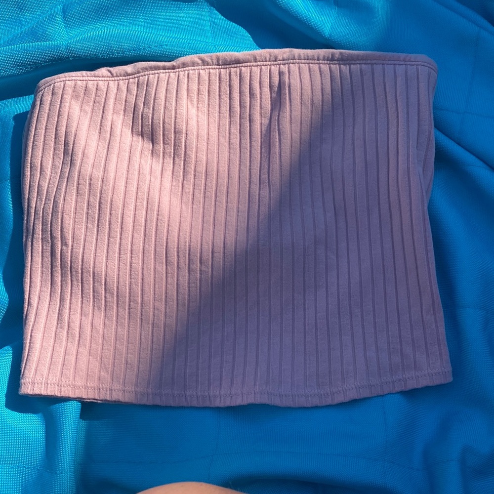 Pink tube top